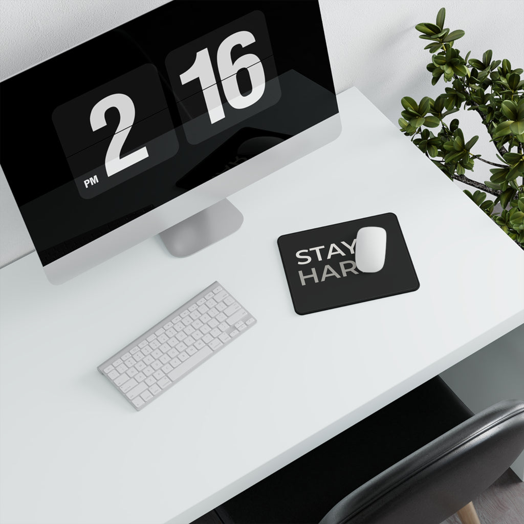 Stay Hard Operator Mindset Tactical Gaming Mouse Pad — Non-Slip