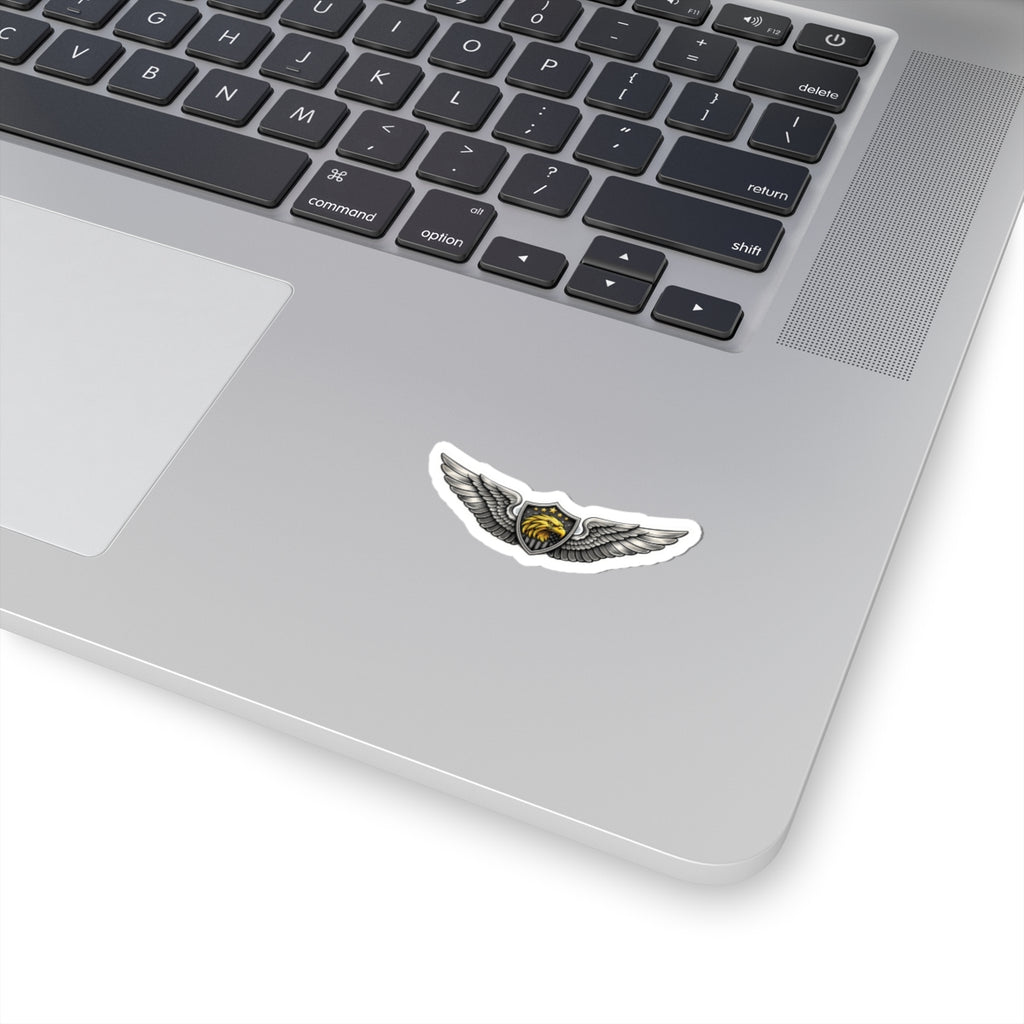 Eagle Aircrew Wings Sticker — Tactical Aviation Emblem Decal
