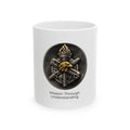 Ceramic Mug — 'Mission Through Understanding' Tactical Crest Military Coffee Mug