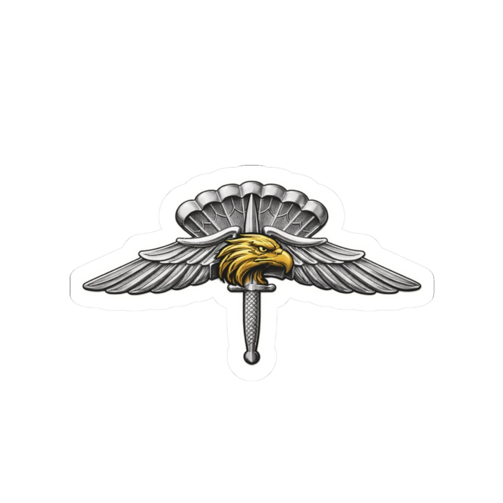 Halo Eagle Wings Sticker — Tactical Air Halo Emblem Decal