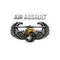 Air Assault Eagle Wings Sticker — Tactical Air Assault Emblem Decal