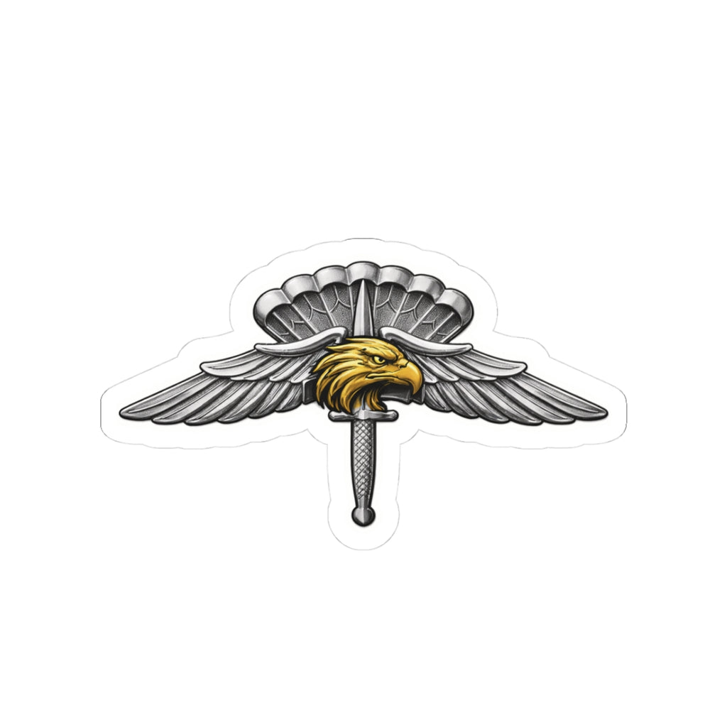 Halo Eagle Wings Sticker — Tactical Air Halo Emblem Decal