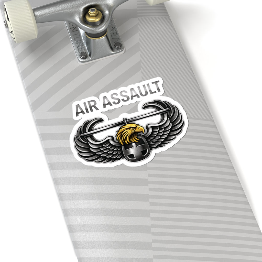 Air Assault Eagle Wings Sticker — Tactical Air Assault Emblem Decal