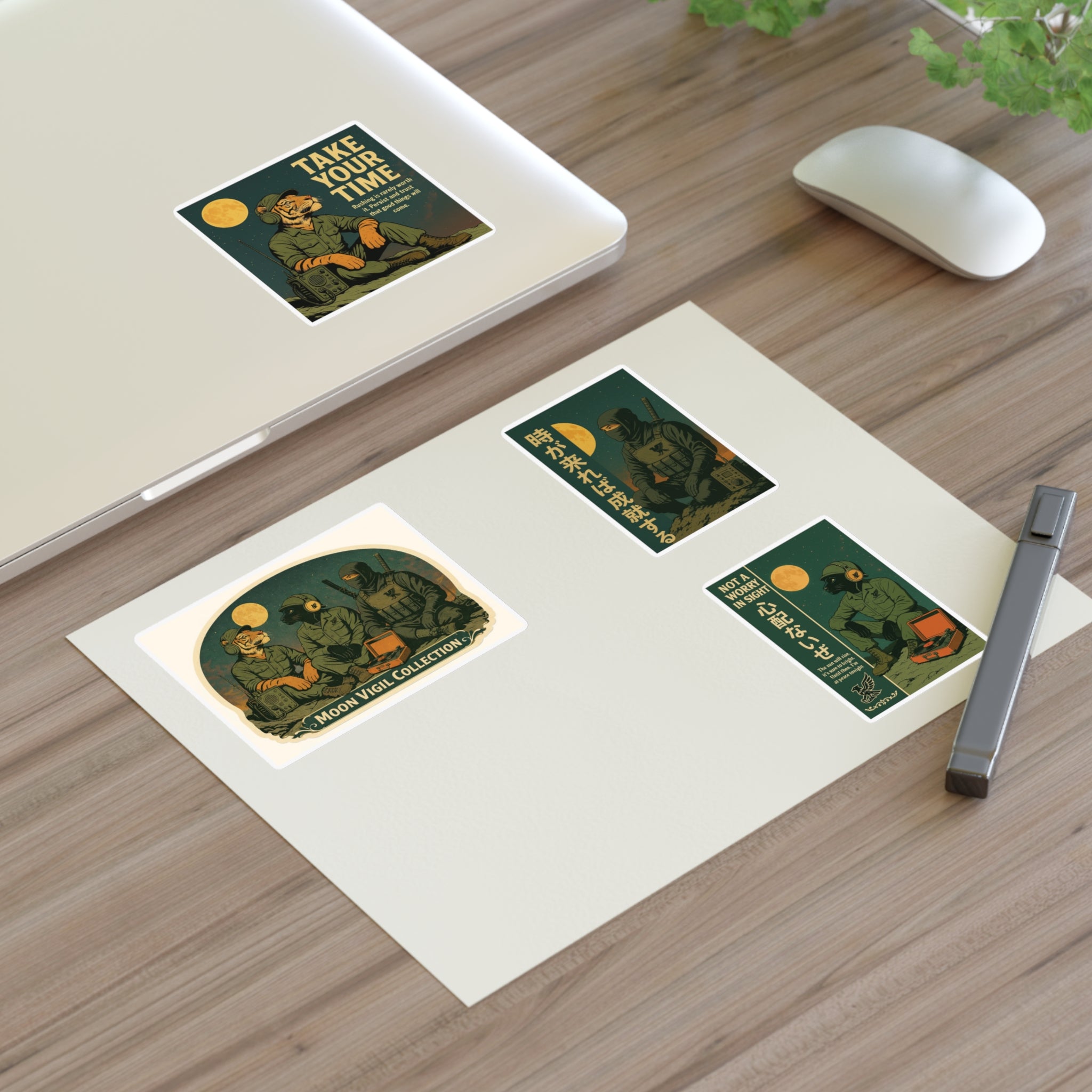 Moon Vigil Sticker Sheets — United in Stillness Collection