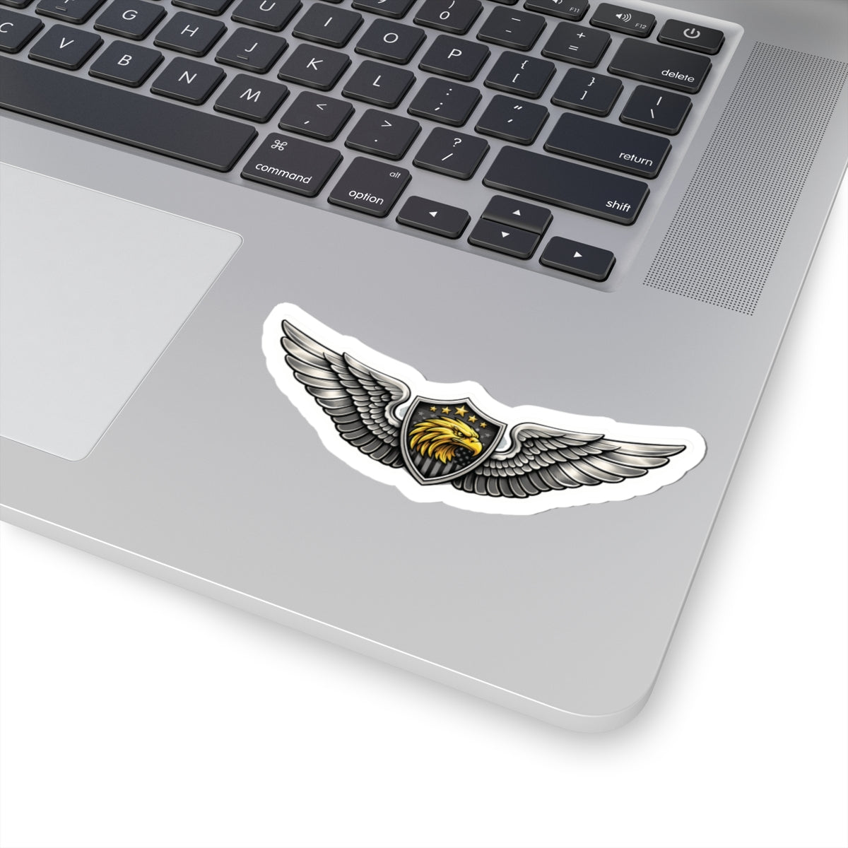 Eagle Aircrew Wings Sticker — Tactical Aviation Emblem Decal