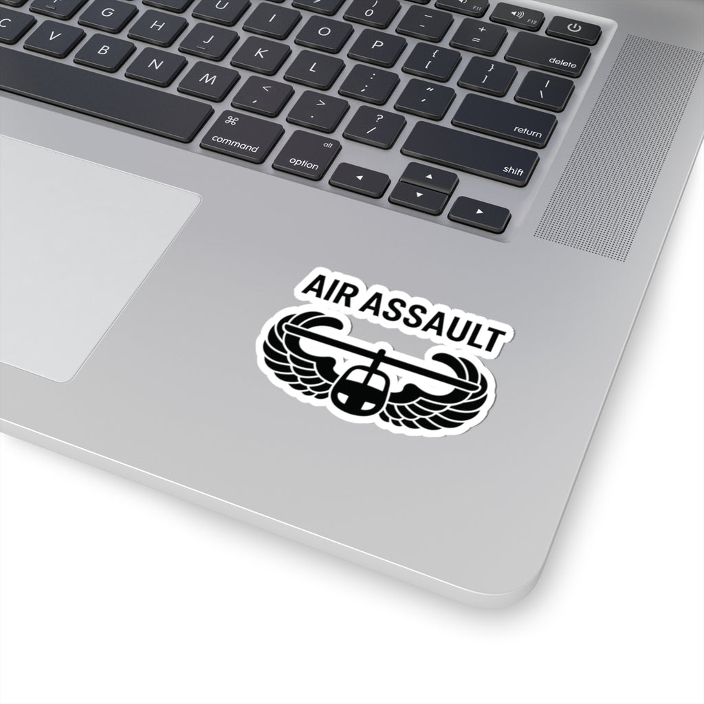 Air Assault Wings Kiss-Cut Sticker | Military Helicopter Design, Vinyl Sticker