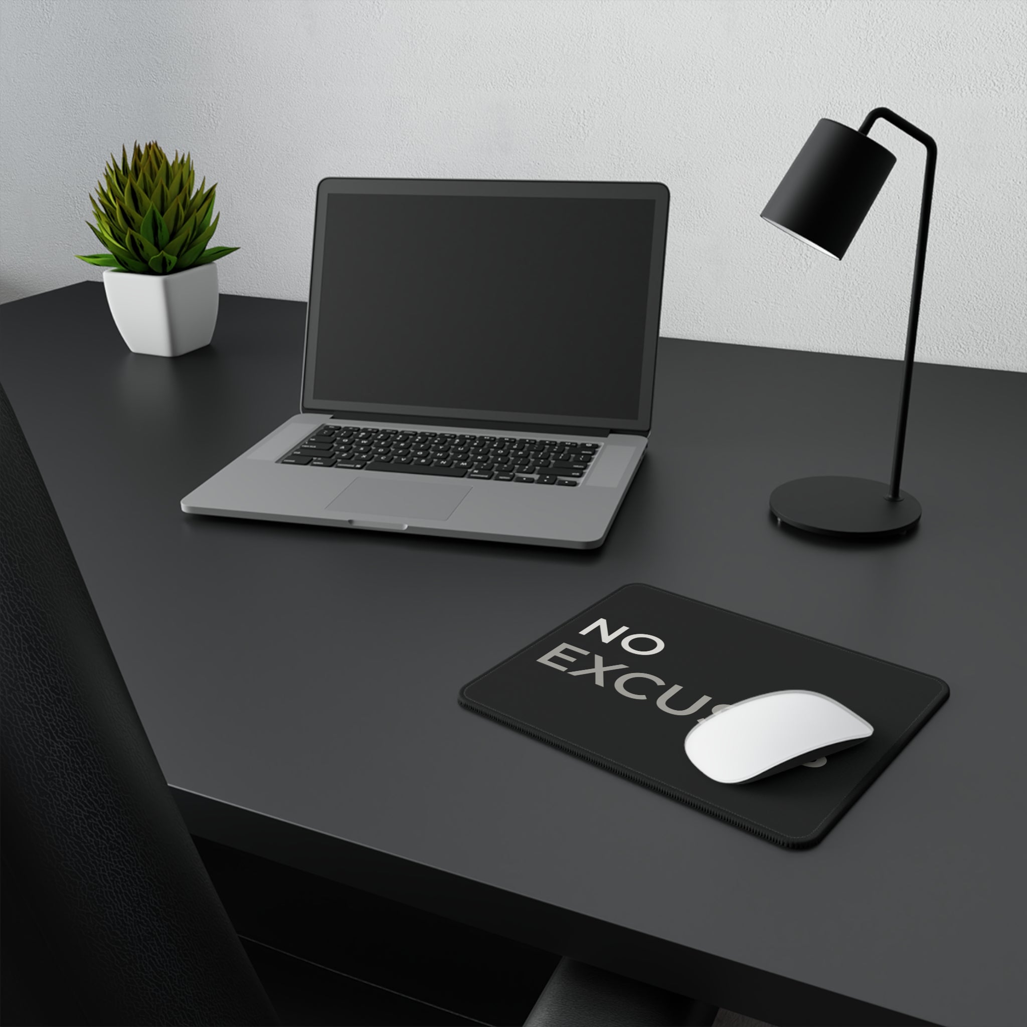 No Excuses Operator Mindset Tactical Gaming Mouse Pad — Non‑Slip