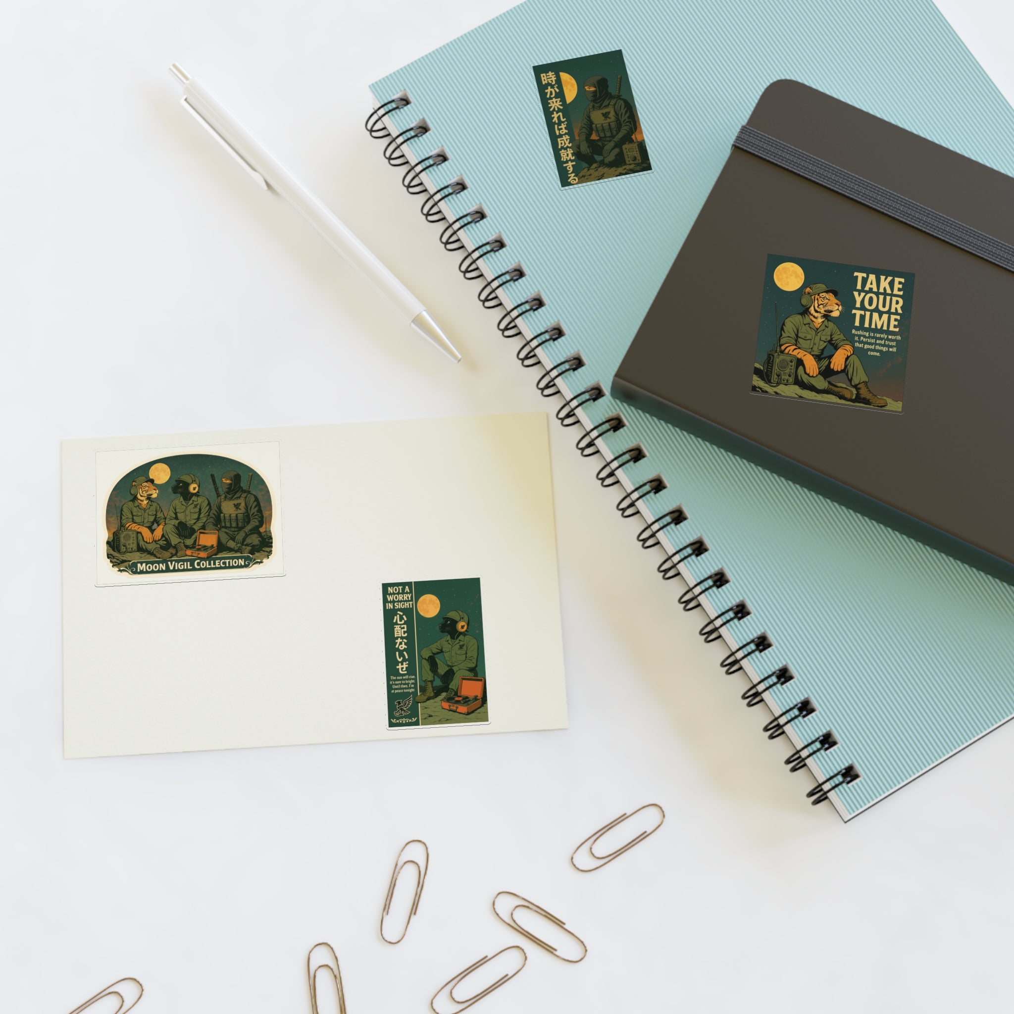 Moon Vigil Sticker Sheets — United in Stillness Collection