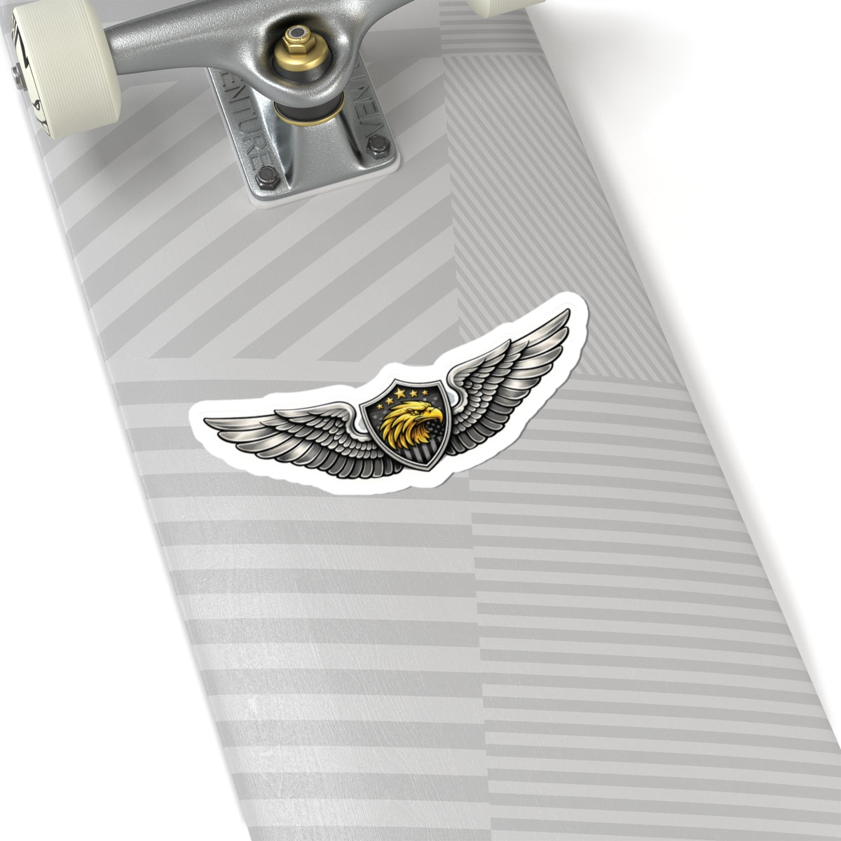 Eagle Aircrew Wings Sticker — Tactical Aviation Emblem Decal