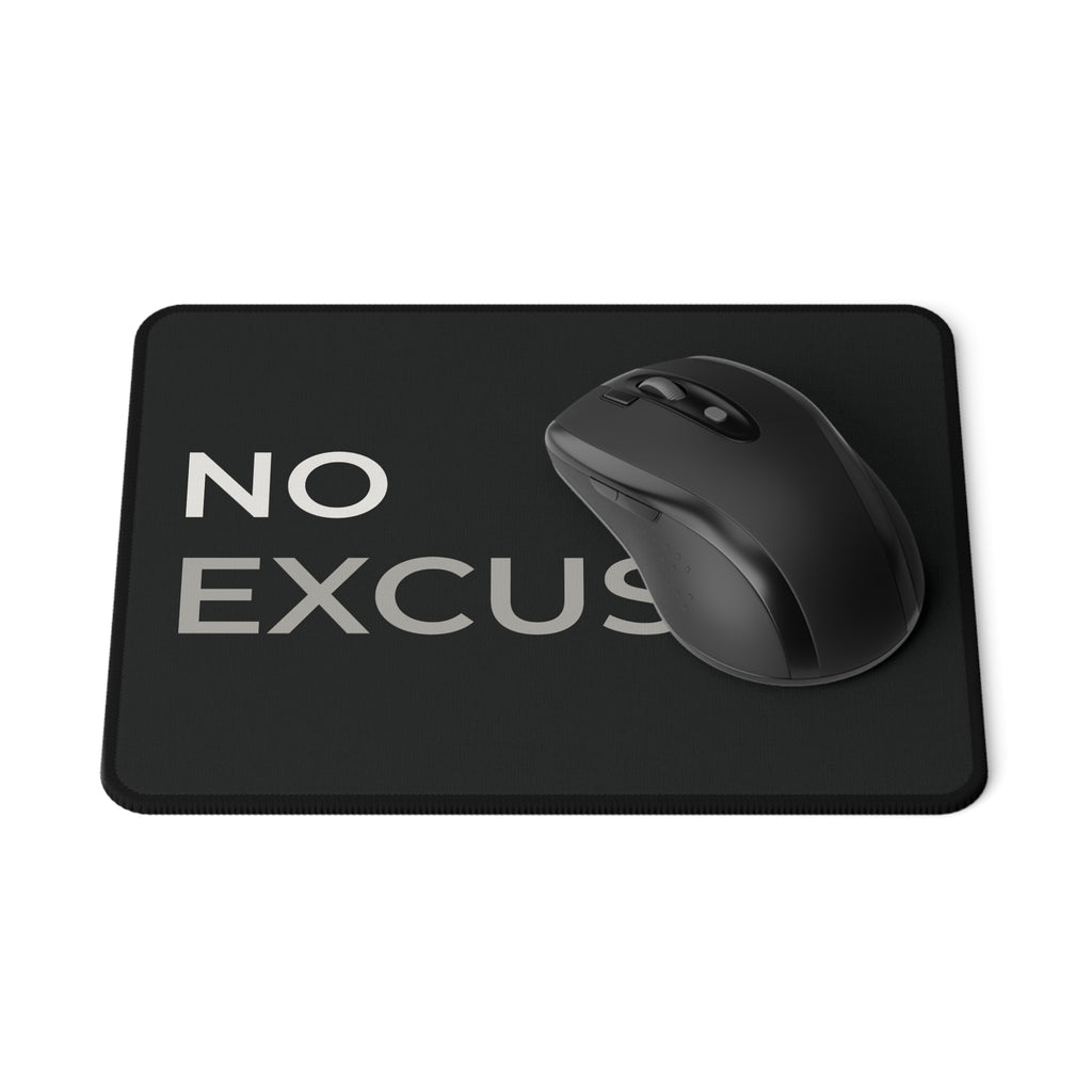 No Excuses Operator Mindset Tactical Gaming Mouse Pad — Non‑Slip