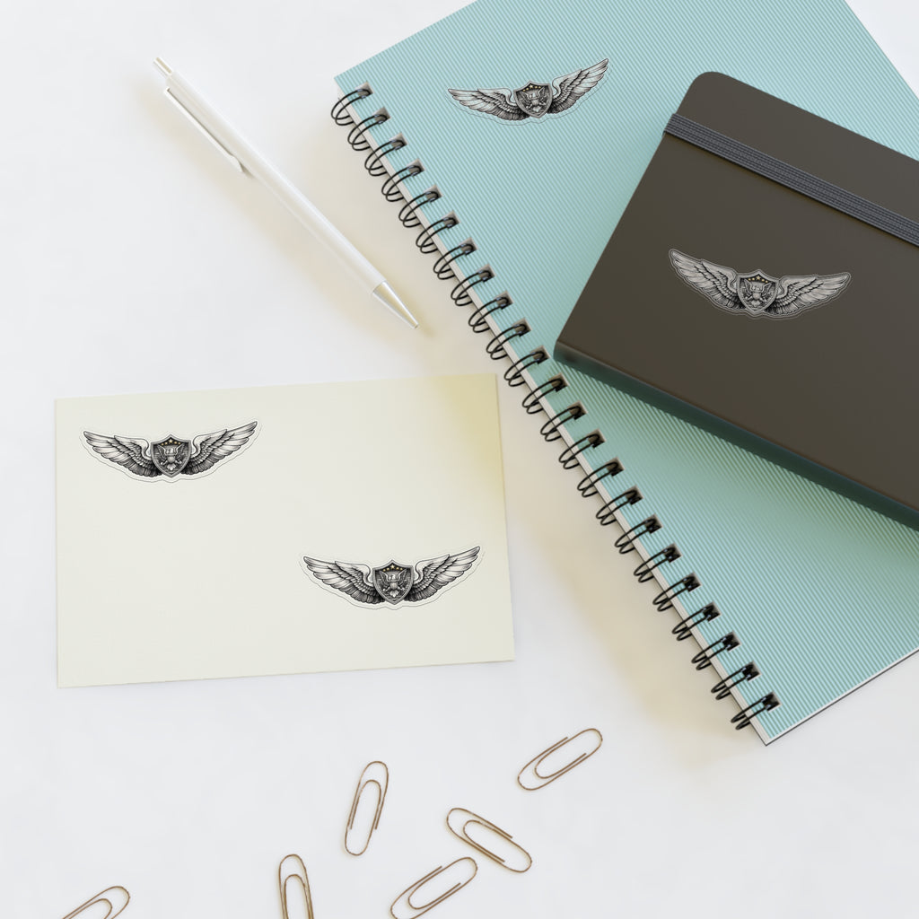 Aircrew Wing Sticker Sheet — Pack of 4