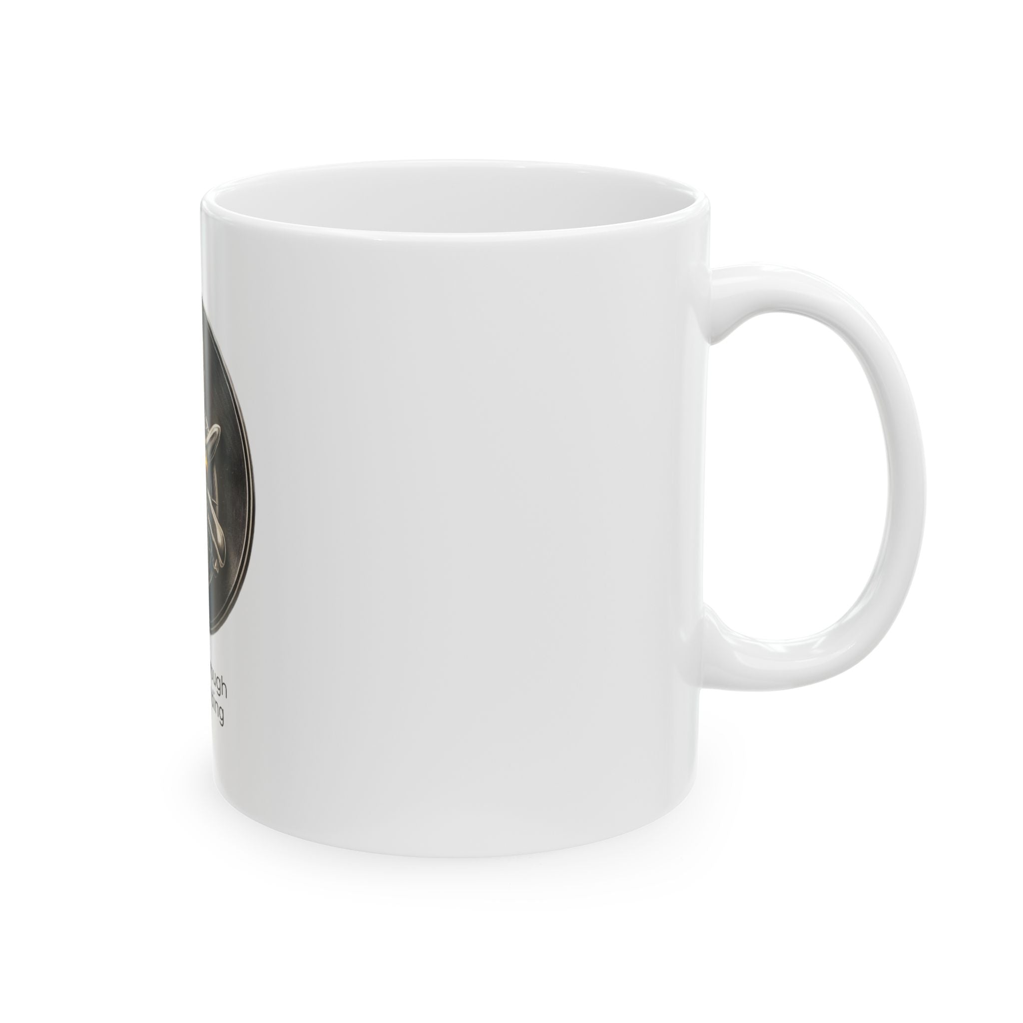 Ceramic Mug — 'Mission Through Understanding' Tactical Crest Military Coffee Mug