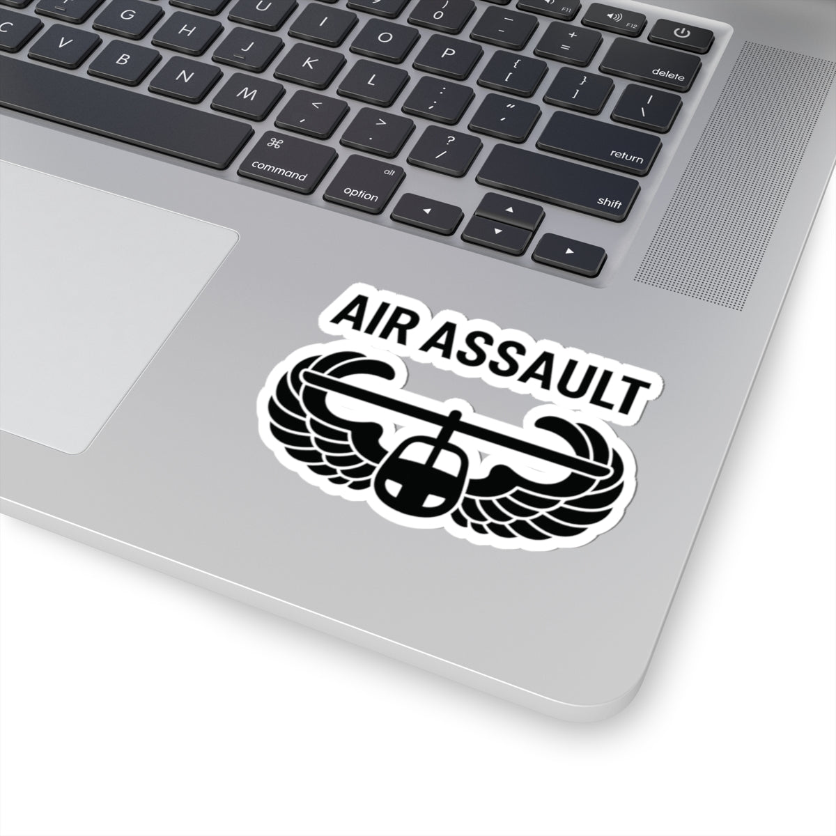 Air Assault Wings Kiss-Cut Sticker | Military Helicopter Design, Vinyl Sticker