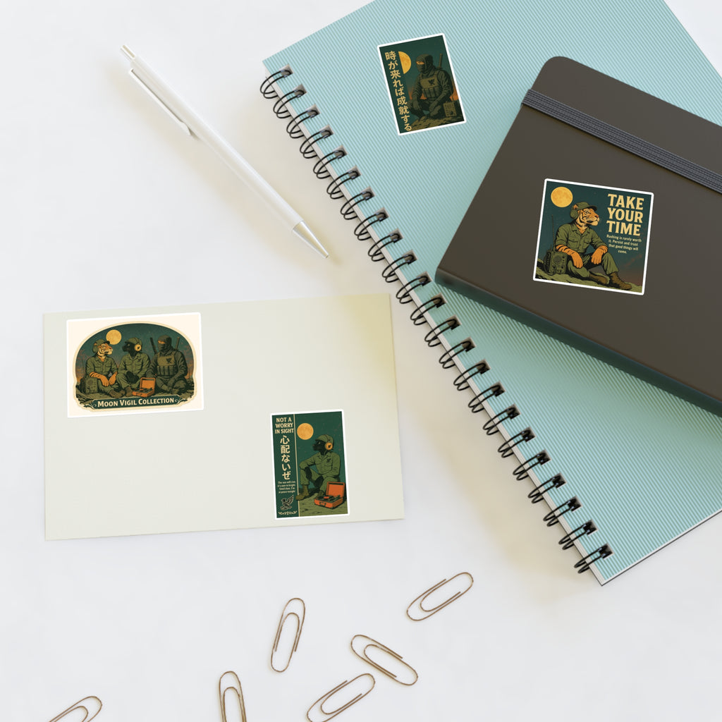 Moon Vigil Sticker Sheets — United in Stillness Collection