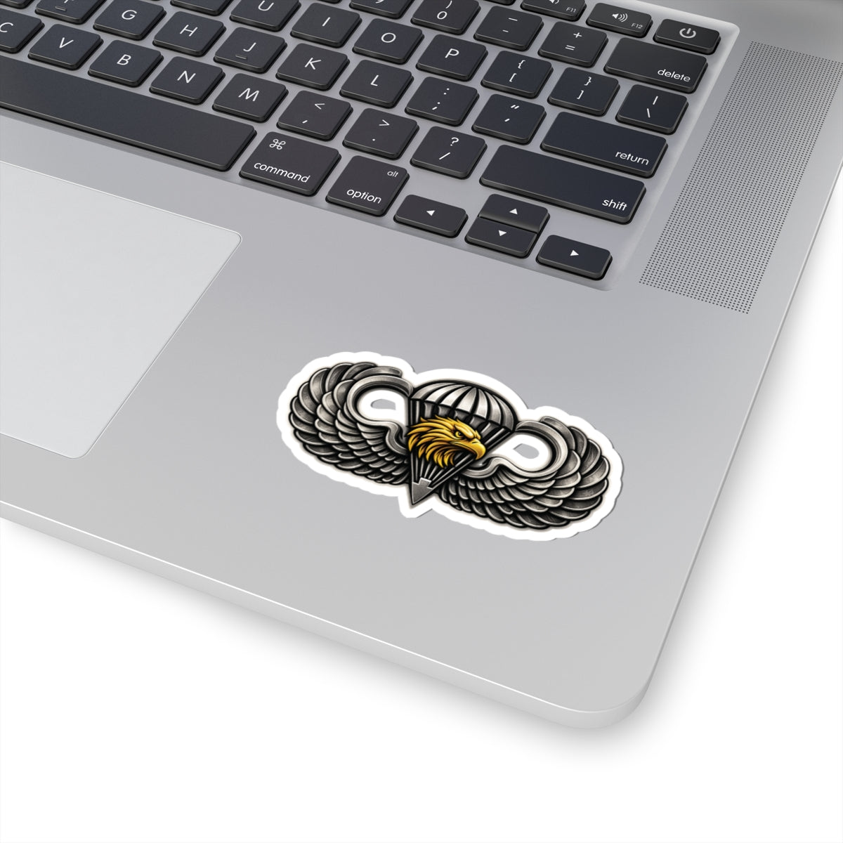 Eagle Parachutist Wings Sticker — Tactical Airborne Emblem Decal