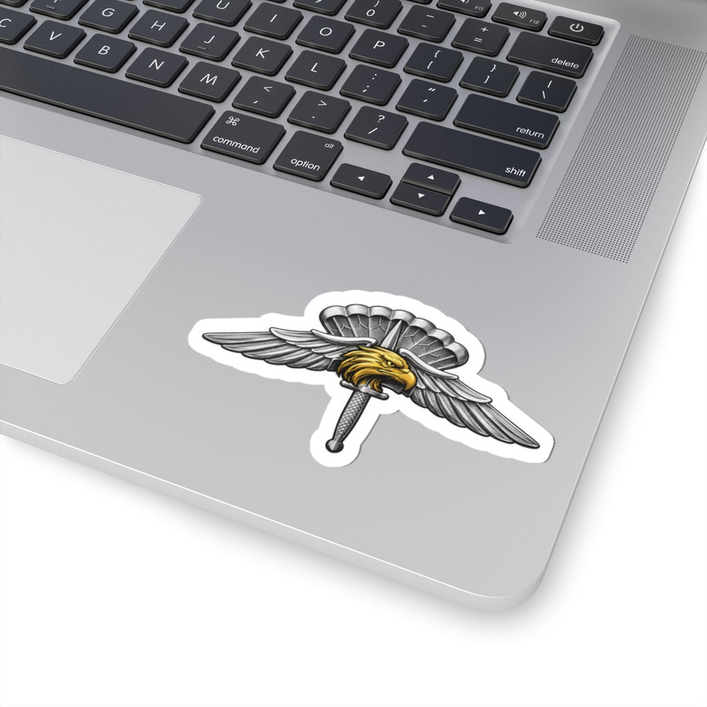 Halo Eagle Wings Sticker — Tactical Air Halo Emblem Decal