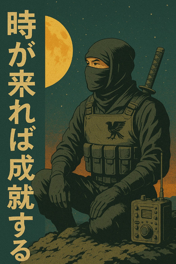 Retro Ninja Moon